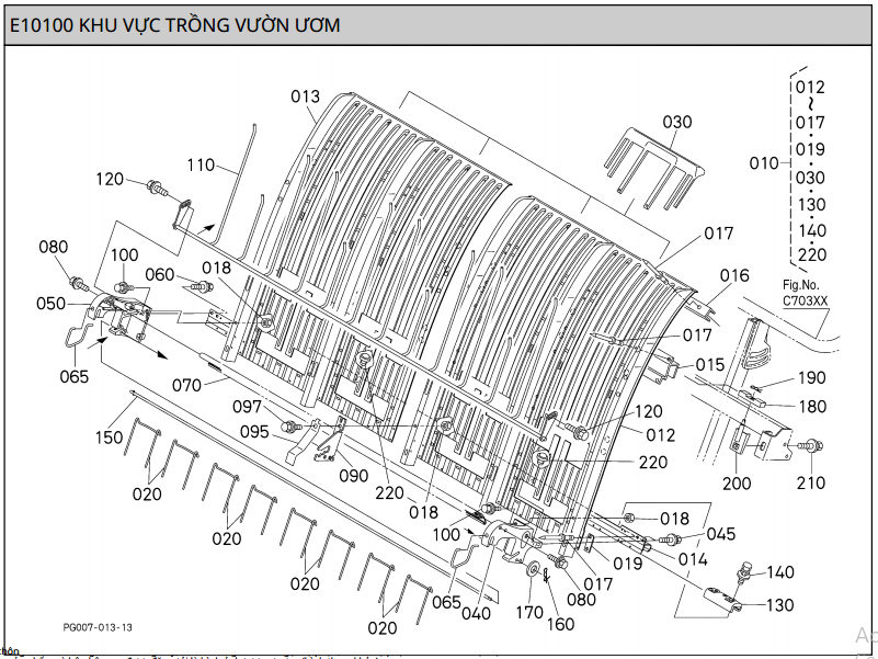 khu vực vườn ươm